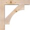 Ekena Millwork Westlake Block Smooth Bracket w/ Offset Brace, Douglas Fir, 7 1/2"W x 36"D x 36"H BKT0806X36X36WTL05SDF - alternate 2